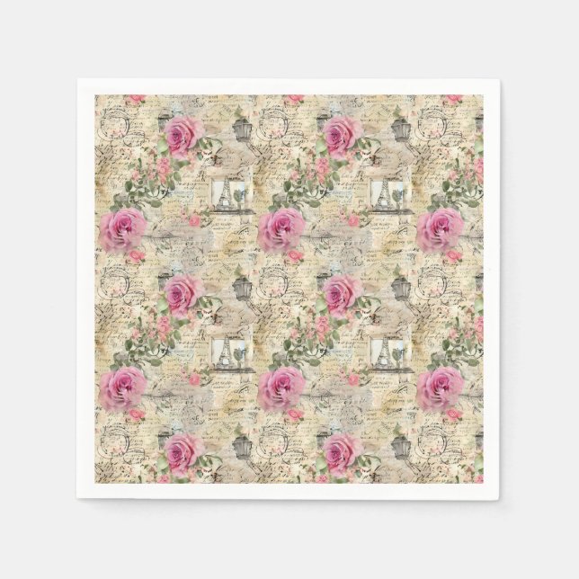 Eine französische Design-Serie 1 Serviette (Vorderseite)