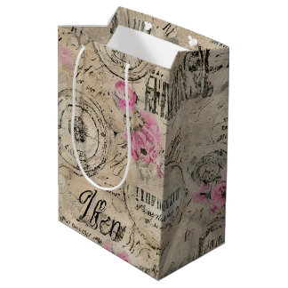 Eine französische Design-Serie 24 Mittlere Geschenktüte