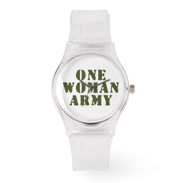 EINE FRAU ARMY ARMBANDUHR (Vorderseite)