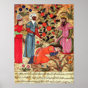 Eine Frau, die den Sultan beseelt Poster