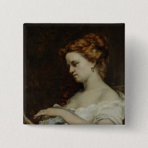 Eine Frau mit Schmuck, 1867 Button