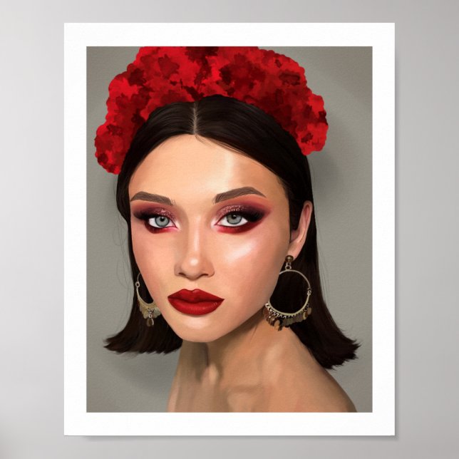 Eine Frau Poster (Vorne)