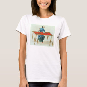 Eine Frauenstickerei, Teller 41 von "Das Kostüm o T-Shirt
