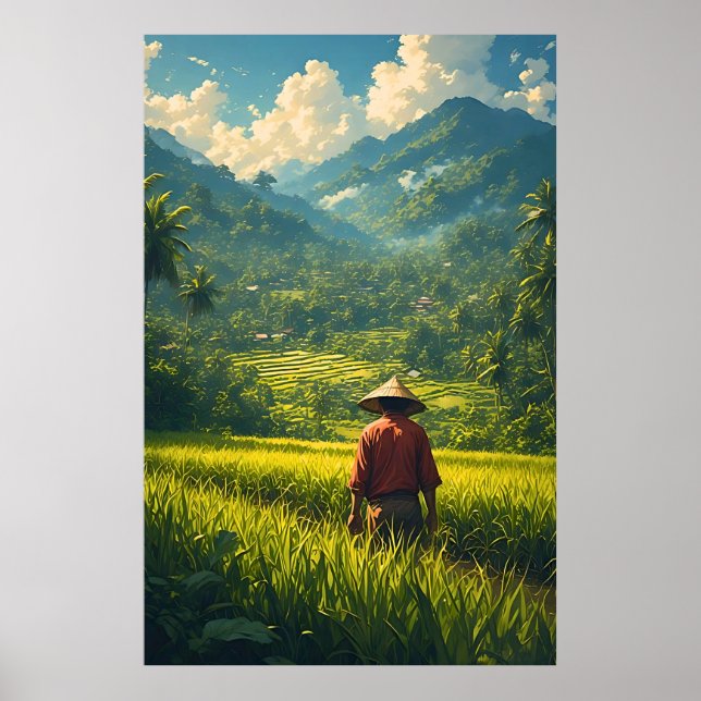 Eine Friedliche Ernte Poster (Vorne)