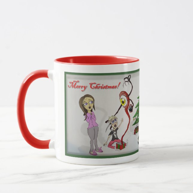 Eine frohe Weihnacht-Tasse Tasse (Links)