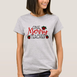 Eine frohen Lehrer-Weihnachten T-Shirt