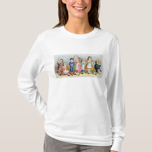 Eine fröhliche Christmas', viktorianische T-Shirt (Vorderseite)