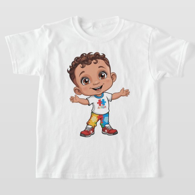 Eine fröhliche Feier zur Sensibilisierung für Auti T-Shirt (Ablage )