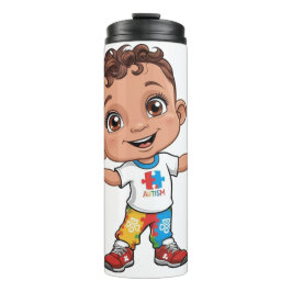 Eine fröhliche Feier zur Sensibilisierung für Auti Thermosbecher