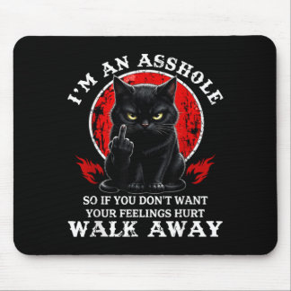 Eine fröhliche Person, wenn du nicht willst, dass Mousepad
