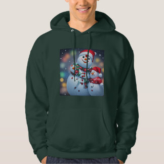 Eine fröhliche Snowman-Feier Hoodie