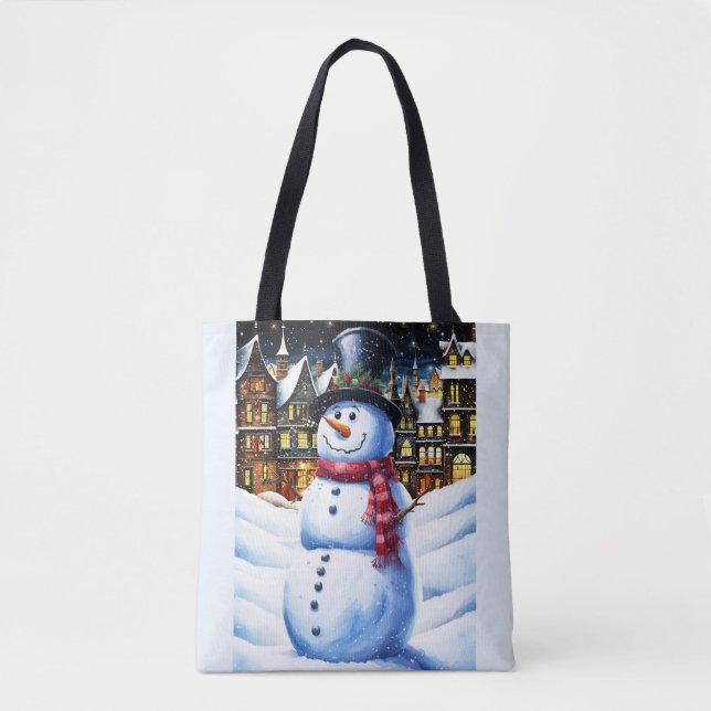 EINE FROSTE CHRISTMAL-EVE-Tasche Tasche (Vorderseite)