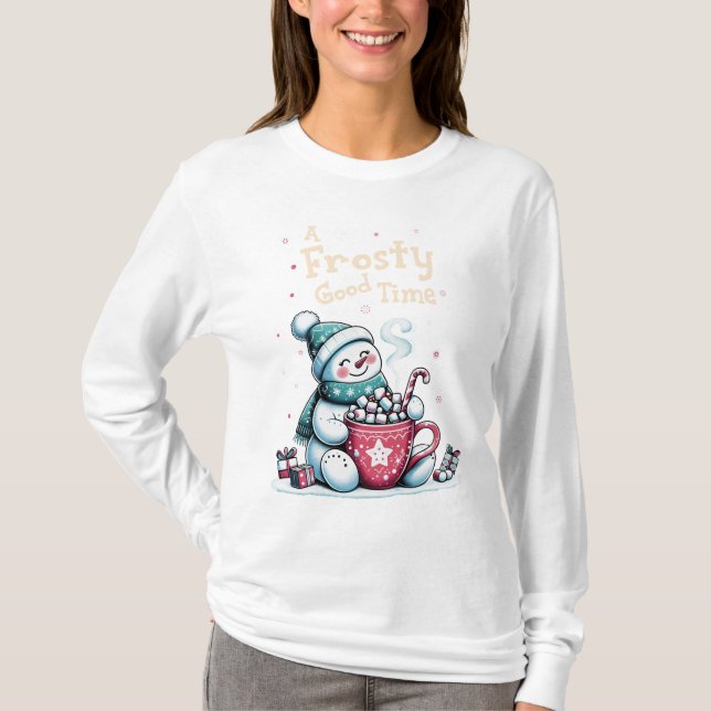 Eine frostige gute Zeit T-Shirt (Vorderseite)