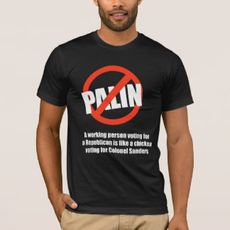 Eine Funktionsperson, die für einen Republikaner T-Shirt