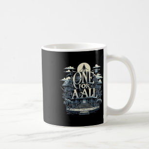 Eine für alle, die Einheit in einer Welt der Kaffeetasse