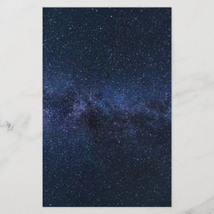 Eine Galaxie der Sterne am Nachthimmel Briefpapier