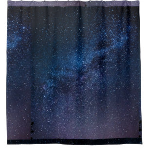 Eine Galaxie der Sterne in der Nacht Niedlich Duschvorhang