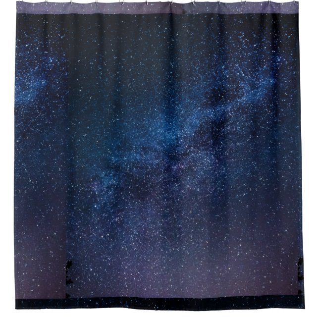 Eine Galaxie der Sterne in der Nacht Niedlich Duschvorhang (Vorderseite)