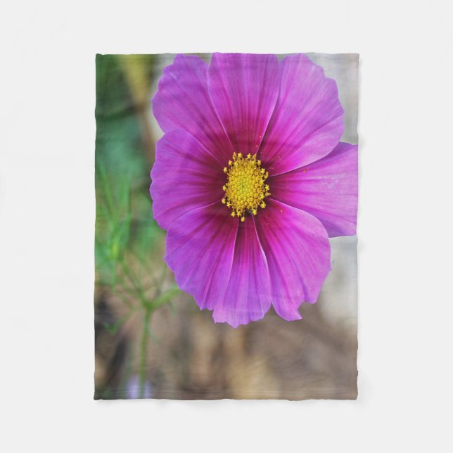 Eine Galaxie innerhalb einer Blume Fleecedecke (Vorderseite)