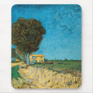 Eine Gasse bei Arles, Vincent van Gogh Mousepad