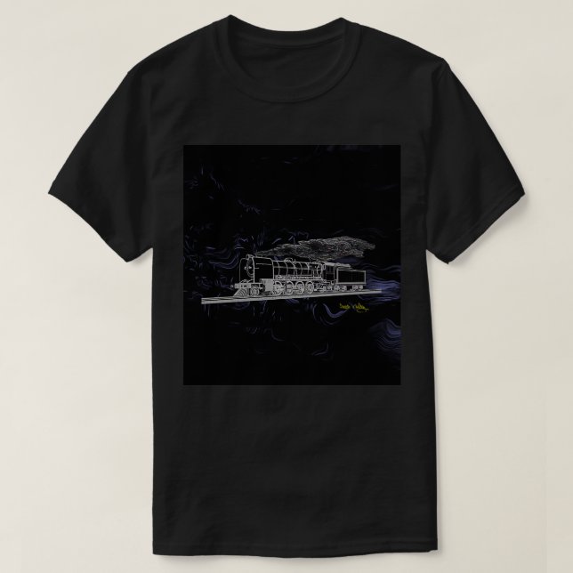 Eine gaussische Version der Viktorianischen Eisenb T-Shirt (Design vorne)