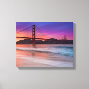 Eine Gefangennahme von San Franciscos Golden gate Leinwanddruck