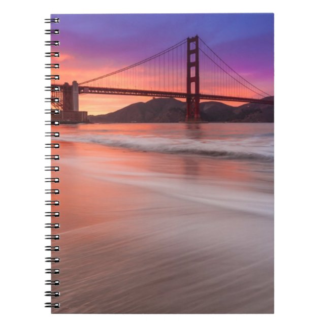 Eine Gefangennahme von San Franciscos Golden gate Notizblock (Vorderseite)