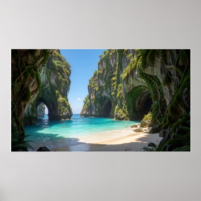 Eine geheime Bucht Poster (Vorne)