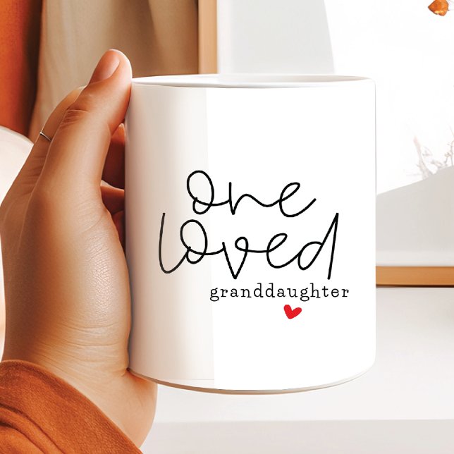 Eine geliebte Enkeltochter Kaffeetasse (Von Creator hochgeladen)