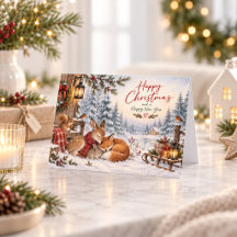 Eine gemütliche Weihnachtsgrüße