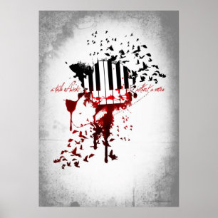 Eine Geschichte der Vögel ohne eine Stimme - Poster