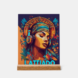 "Eine Geschichte des Hauses" Acrylschild