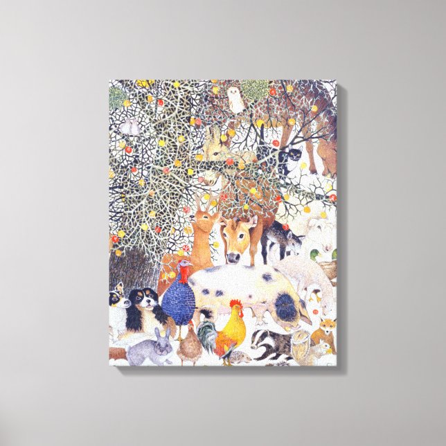 Eine geschmackvolle Leckerei Leinwanddruck (Vorderseite)