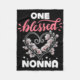 Eine gesegnete Oma Nonna Gigi Granny Nana Mama Je Fleecedecke