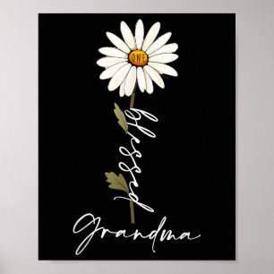 Eine gesegnete Oma Nonna Gigi Granny Nana Mama Je Poster