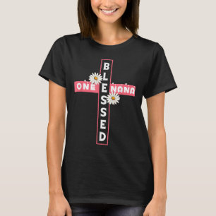 Eine gesegnete Oma Nonna Gigi Granny Nana Mama Je T-Shirt