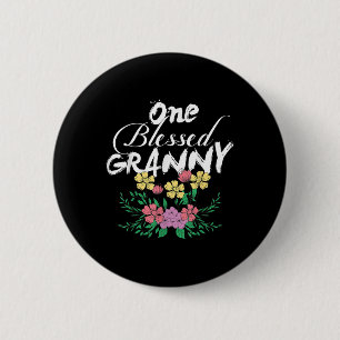 Eine gesegnete Oma Nonna Gigi Oma Nana Mama Je Button