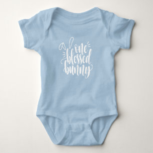 Eine gesegnete Osterkalligrafie   Bodysuit Baby Strampler