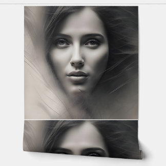 Eine Gesichtskizze Tapete