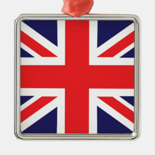 Eine Gewerkschafts-Jackflagge Ornament Aus Metall