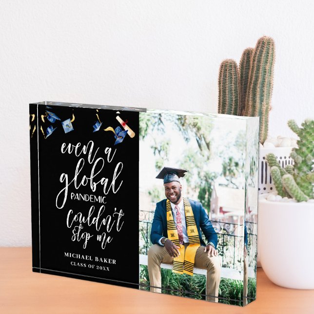 Eine globale Pandemie könnte mich nicht aufhalten  Fotoblock (Von Creator hochgeladen)