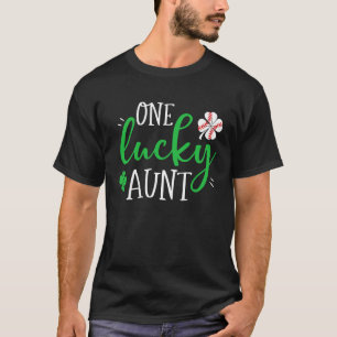 Eine glückliche Baseball-Tante Aunty Shamrocks St. T-Shirt