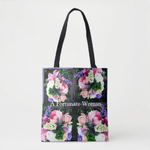 Eine glückliche Frau Tasche
