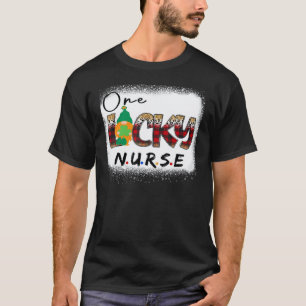 Eine Glückliche Krankenschwester Gnomy Gebleicht S T-Shirt