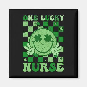 Eine glückliche Krankenschwester Groovy Lächeln St Magnet