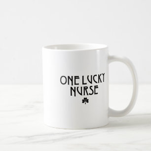 Eine Glückliche Krankenschwester St Patricks Day K Kaffeetasse