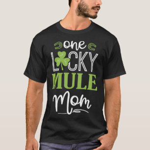 Eine glückliche Maultierpferd-Mutter Irisches Pfer T-Shirt
