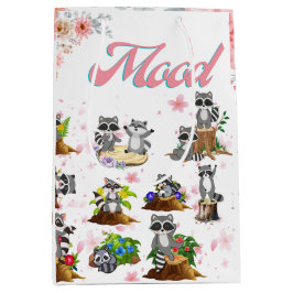 Eine glückliche und spielerische Stimmung, genau w Mittlere Geschenktüte