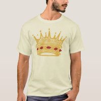 Eine goldene Krone mit Juwelen