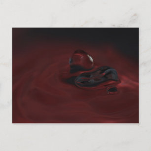 Eine Goutine qui Ressort Postkarte
